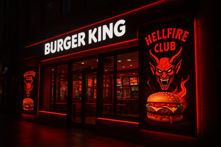 Image de couverture pour l’article "Découvrez le burger king Hellfire club avec saveur intense et épicée"