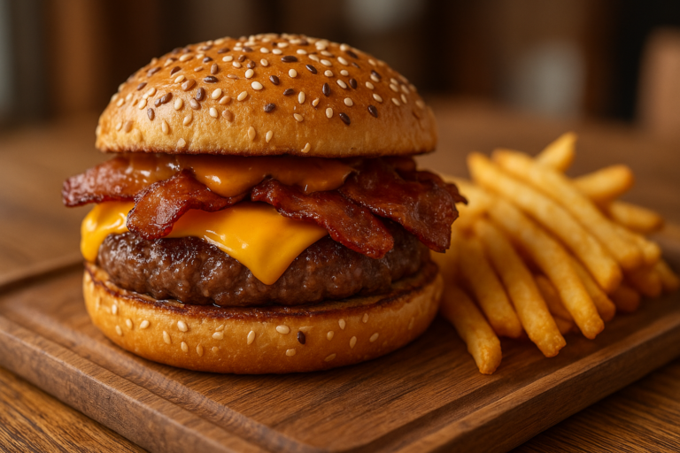 Image de couverture pour l’article "Découvrez le royal burger : recettes, astuces et secrets gourmands"