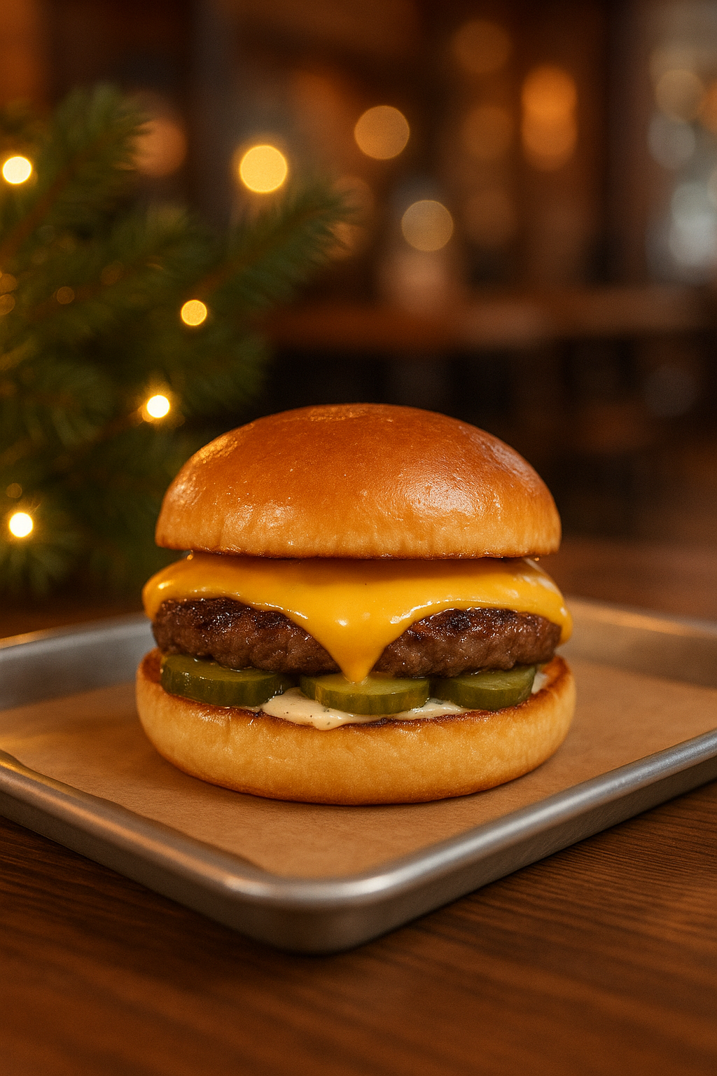 Image de couverture pour l’article "Le Baby burger christmas edition burger king débarque pour Noël"