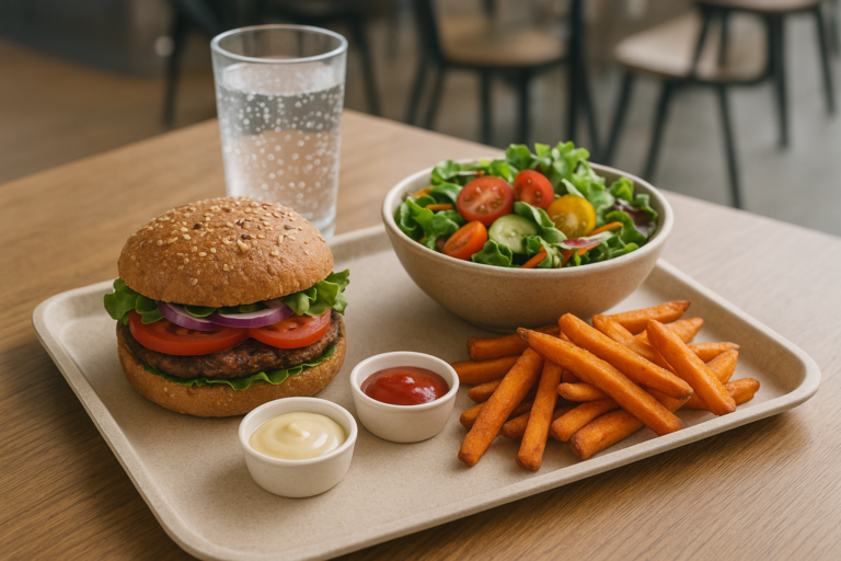 Image de couverture pour l’article "Guide pratique de la restauration rapide saine et équilibrée"