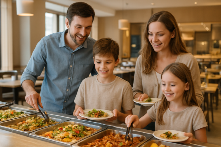 Image de couverture pour l’article "Comment choisir le meilleur buffet à volonté pour toute la famille"
