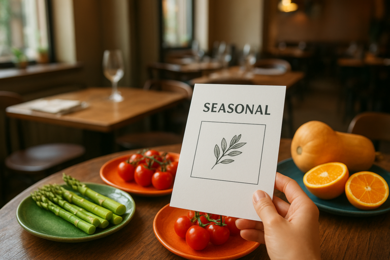 Image de couverture pour l’article "Comment créer une carte de saison efficace pour votre restaurant"