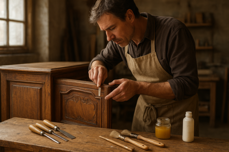 Image de couverture pour l’article "Comment devenir artisan restaurateur et réussir son projet (et être trouvé près de chez vous)"