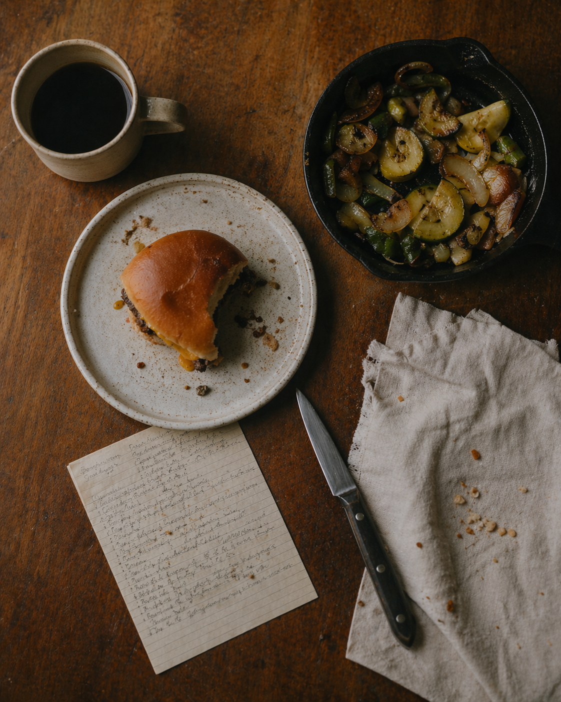 Scène de cuisine éditoriale de La Minute Resto