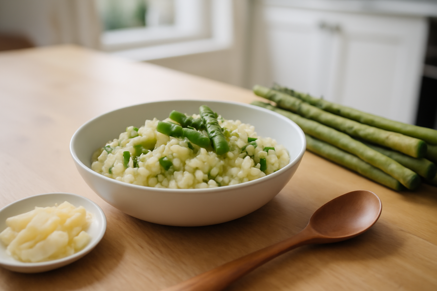 Risotto asperges : crémeux et cuisson pas à pas