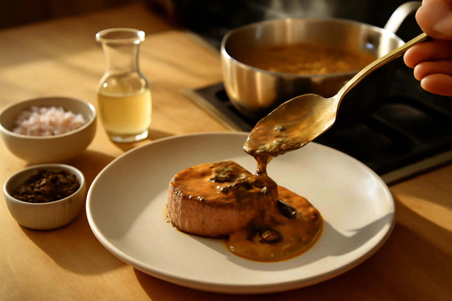 Sauce aux morilles : recette facile et pro