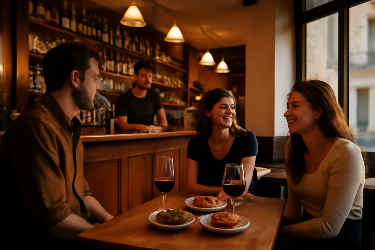 bar principal à Paris, ambiance conviviale au 5 rue du Général-Renault