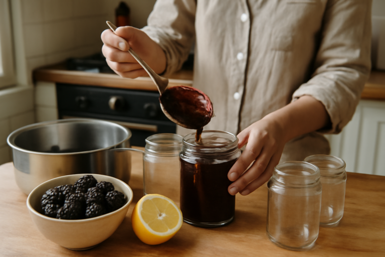 Confiture de mures maison : recette simple