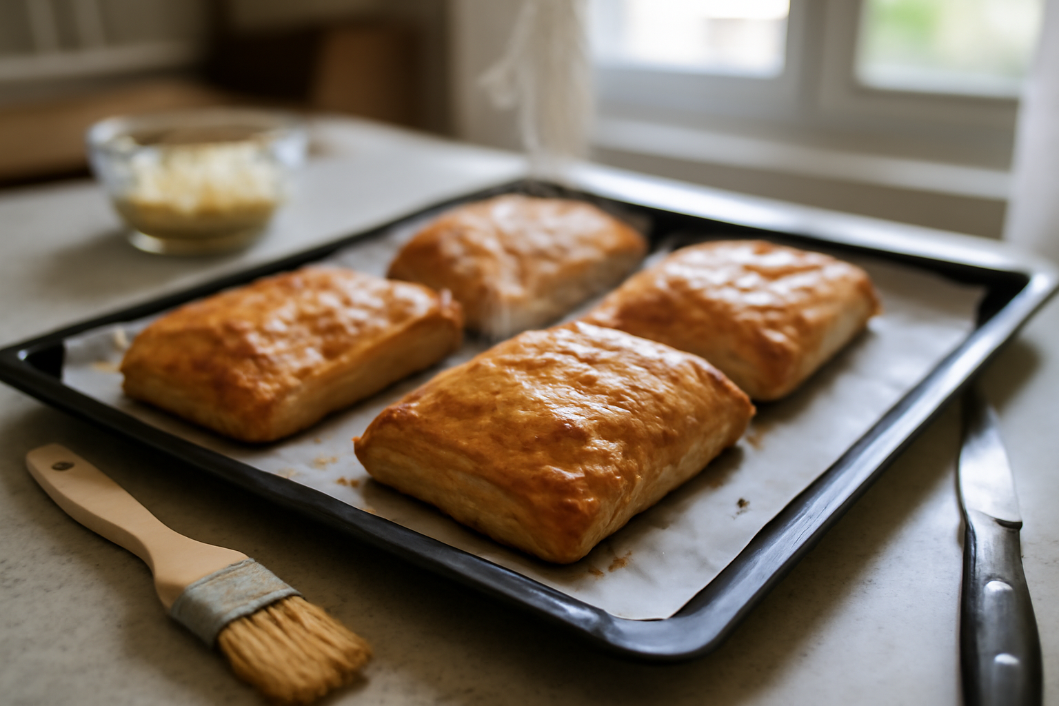 Friand au fromage : recette facile et gourmande
