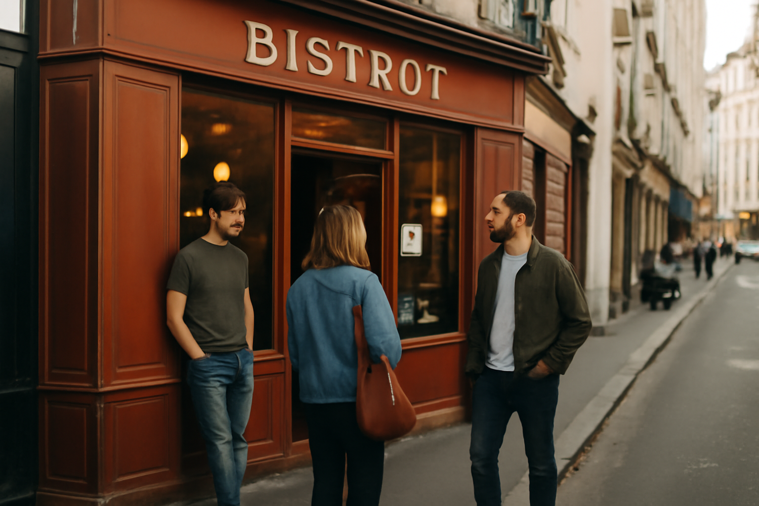 Entrée du Blainville, 183 Rue Saint-Denis, Paris 2e, ambiance bistrot