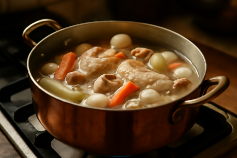 Recette blanquette de poulet : guide pas à pas