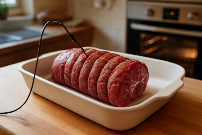 Temps cuisson rôti de bœuf : guide four & températures