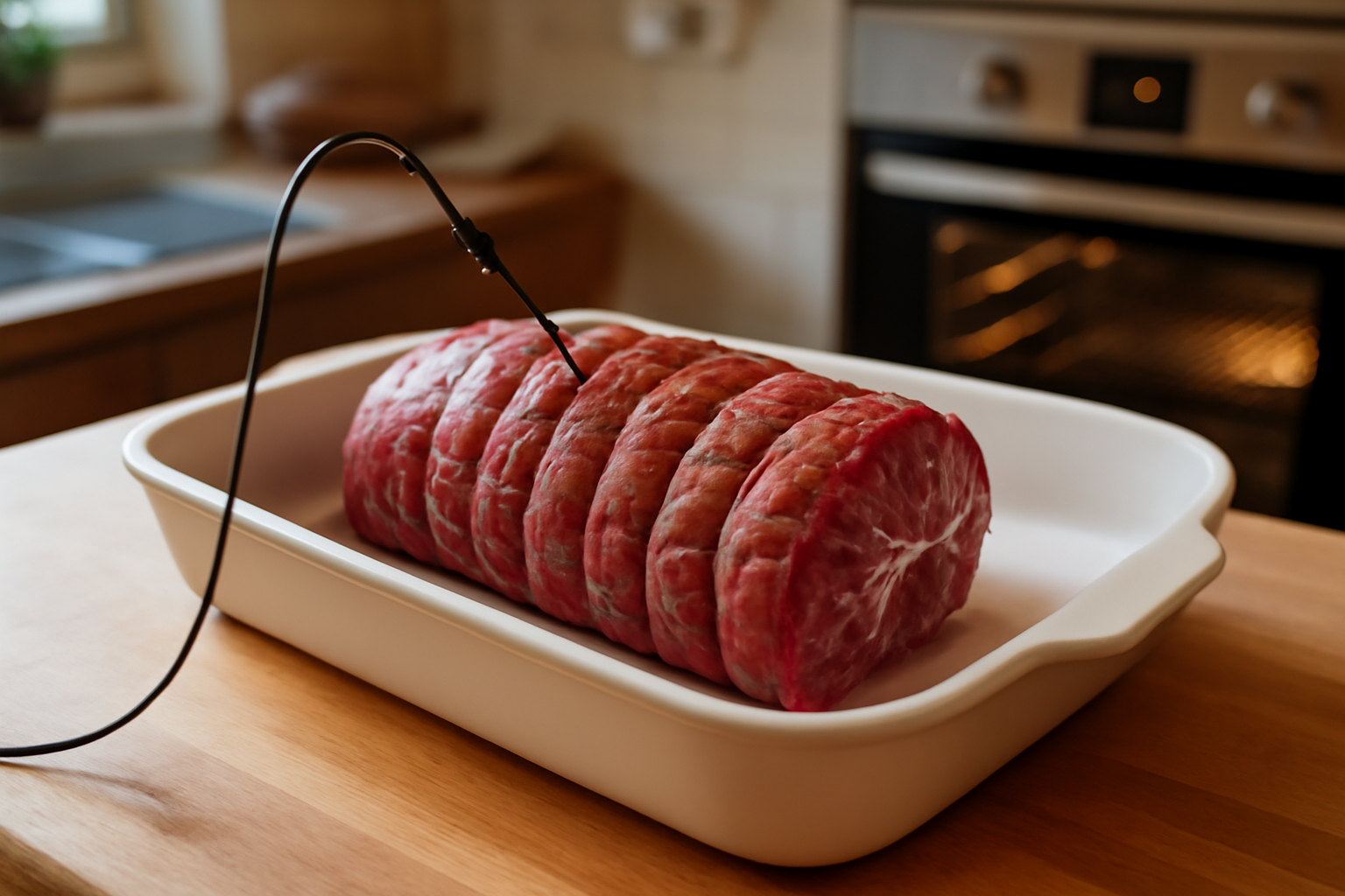Temps cuisson rôti de bœuf : guide four & températures
