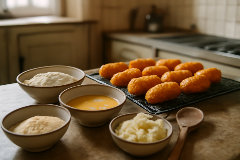 Croquette pomme de terre : recette maison croustillante