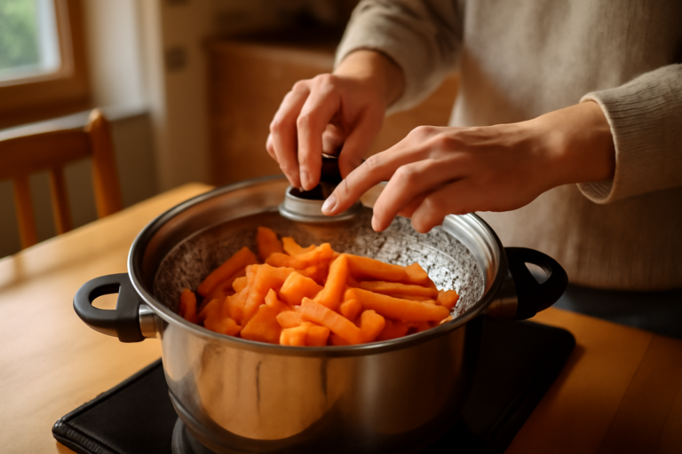 Cuisson carottes : temps et méthodes