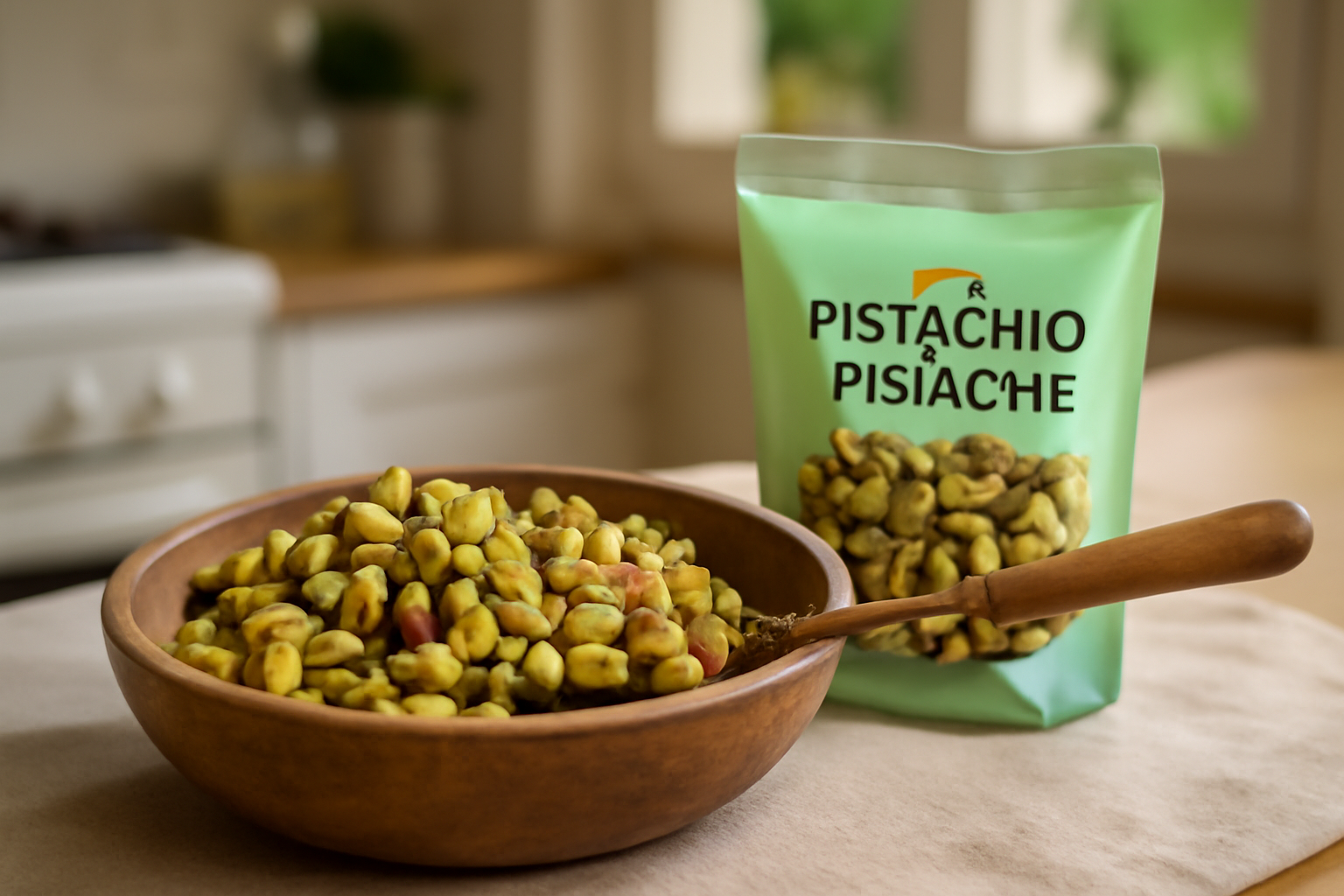 Pista and pistachio : différences et usages