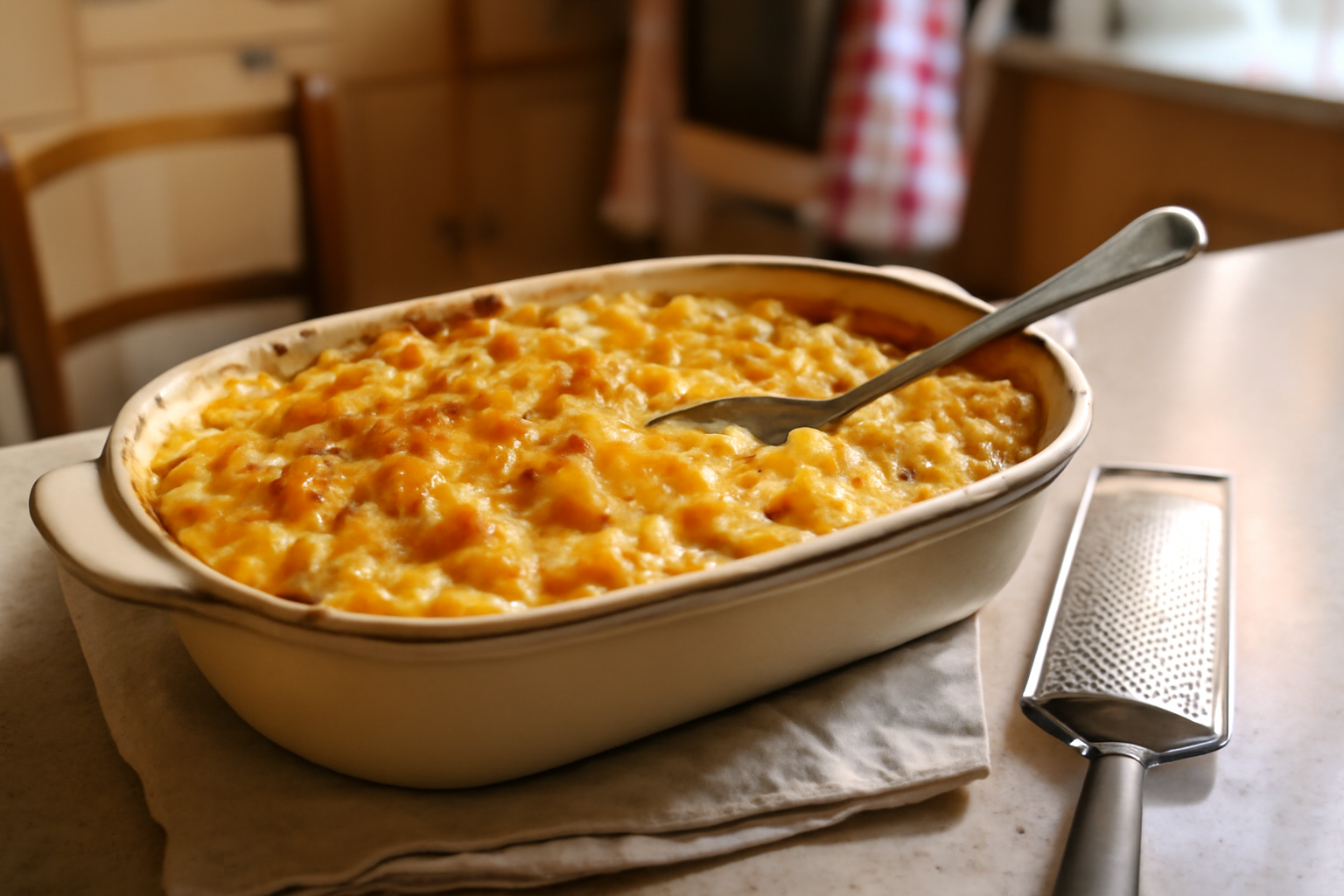 Recette mac and cheese crémeuse, étape par étape