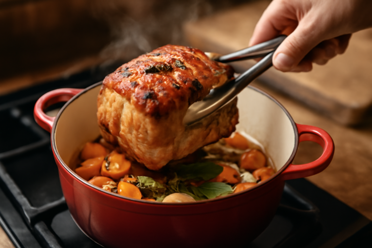 Rôti de porc en cocotte : recette facile