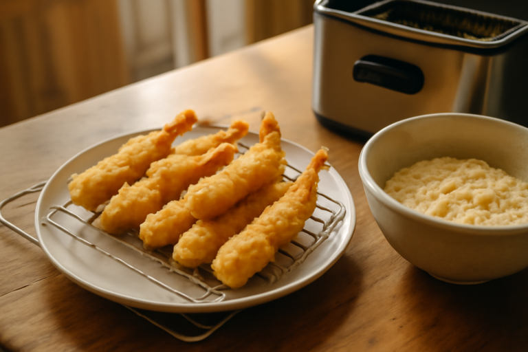 Tempura crevette : recette japonaise croustillante