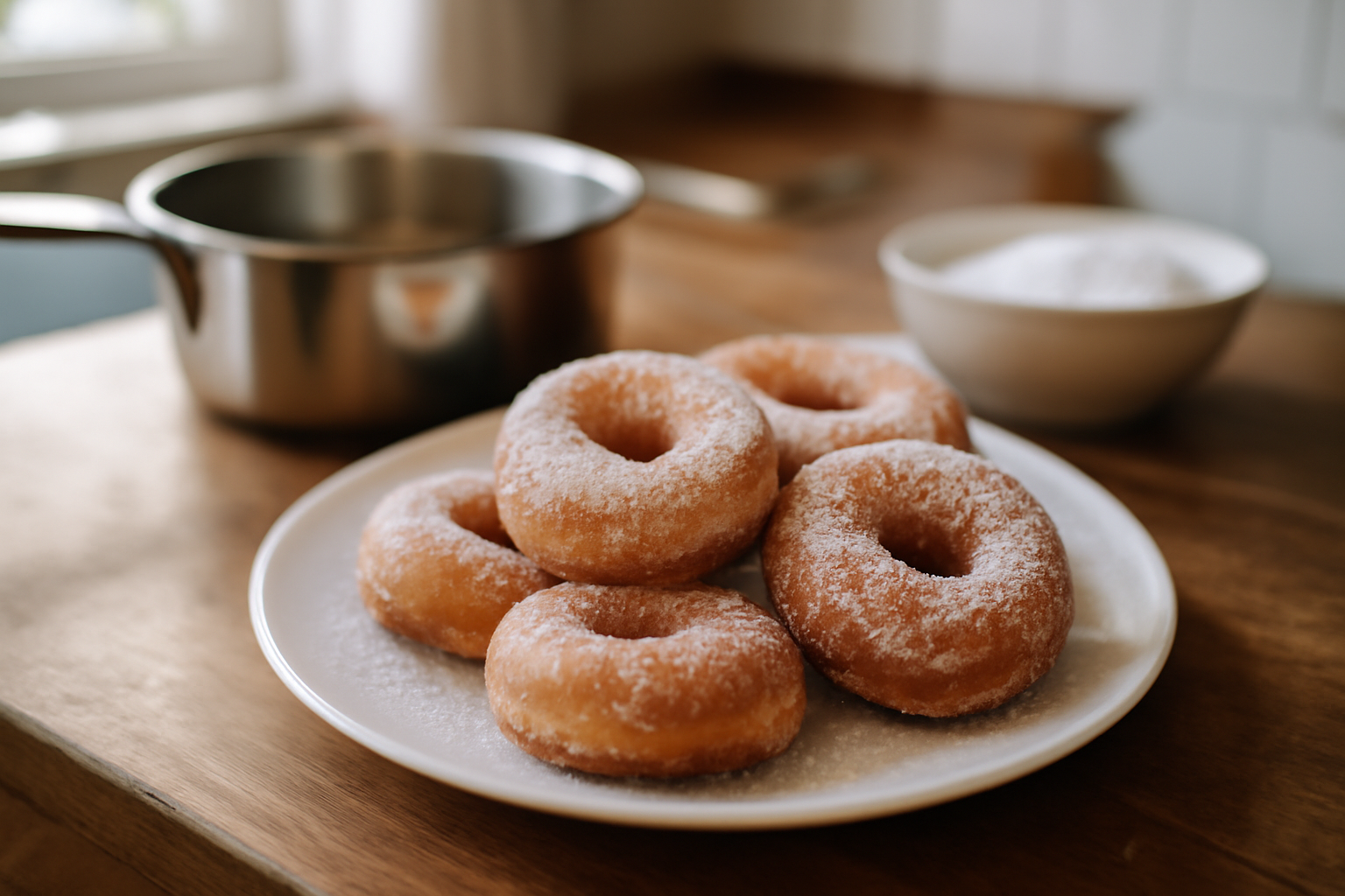 Beignet aux sucre : recette maison moelleuse