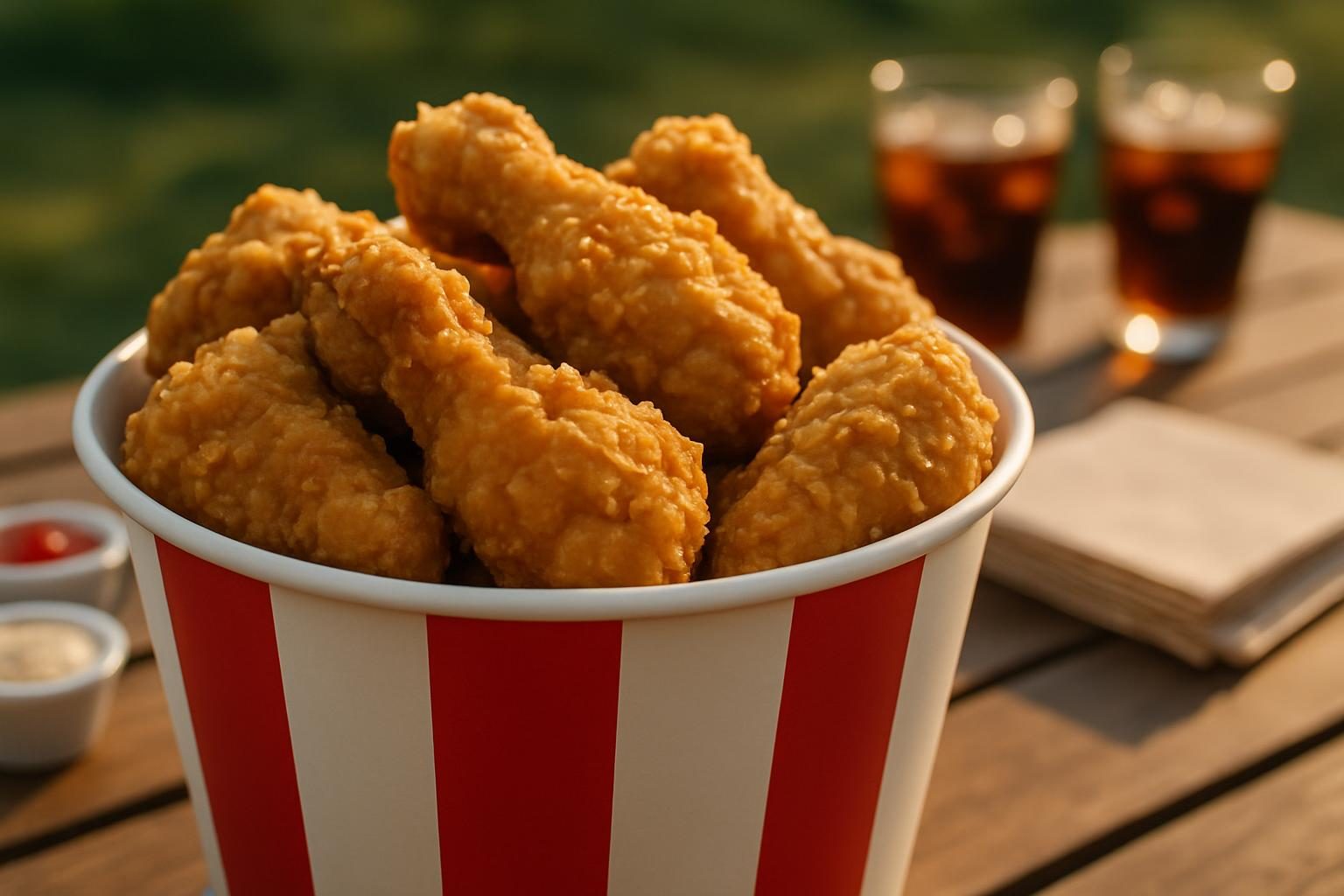 Bucket KFC : prix et contenu
