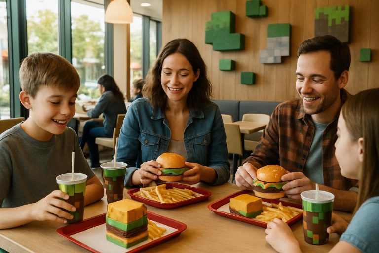 Menu Minecraft McDo