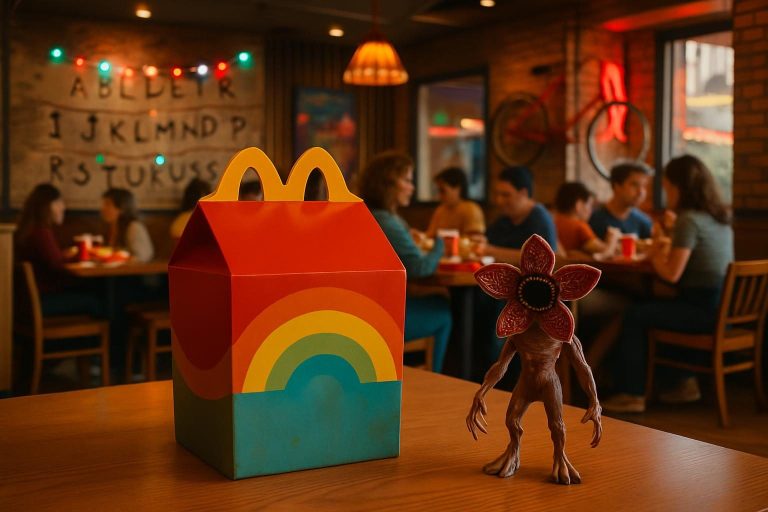 Menu Stranger Things McDo France