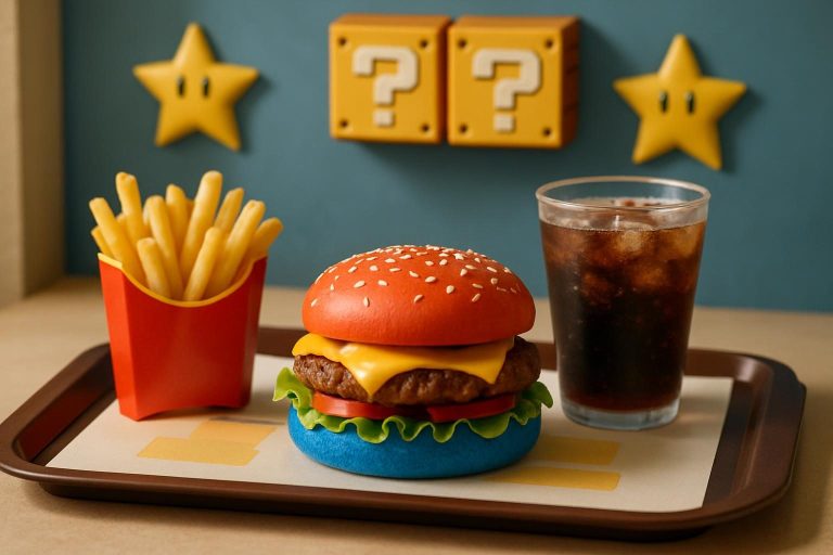 Menu Super Mario Galaxy McDo