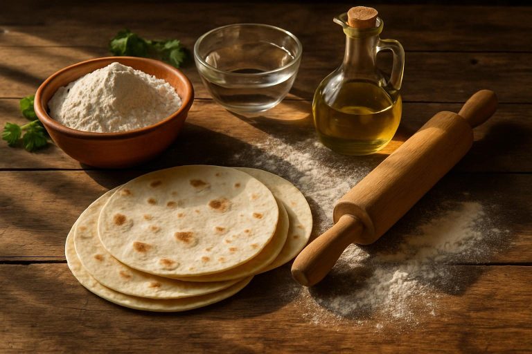Pâte à wrap maison