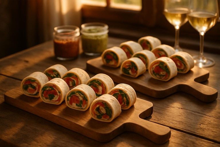 Recette de wrap apéro