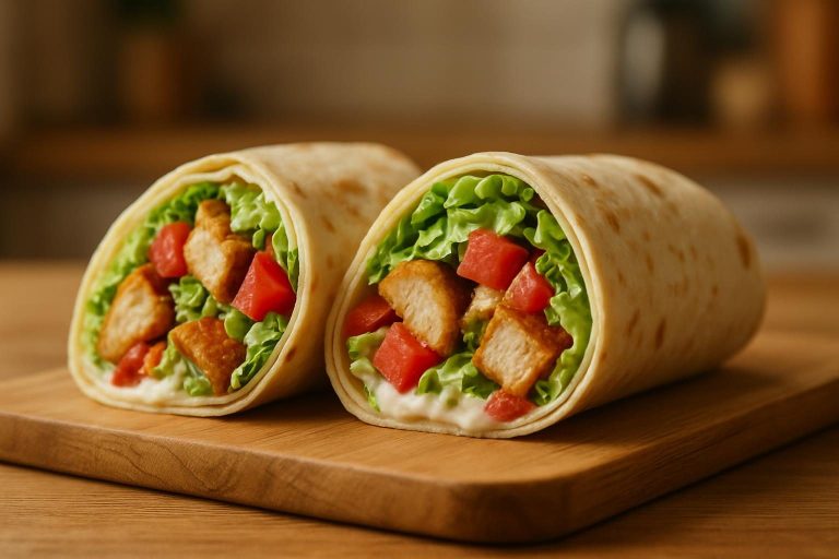 Recette de wrap