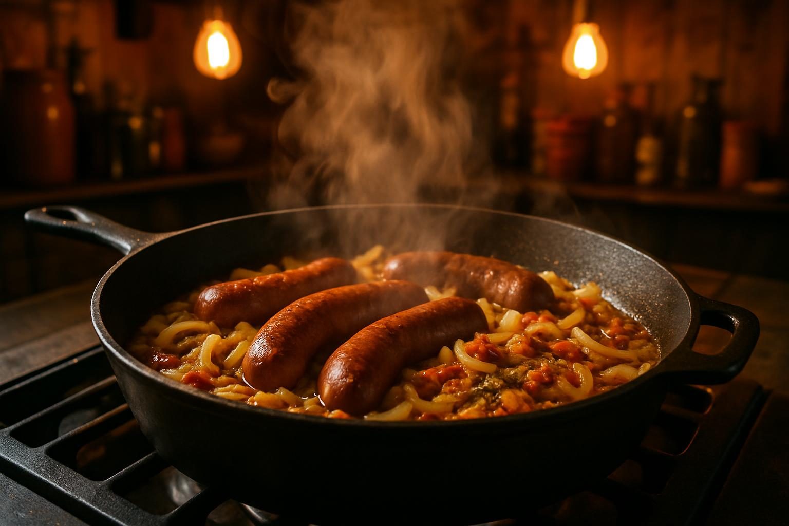 Rougail saucisse au Cookeo