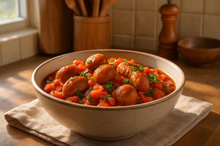 Rougail saucisse au Cookeo