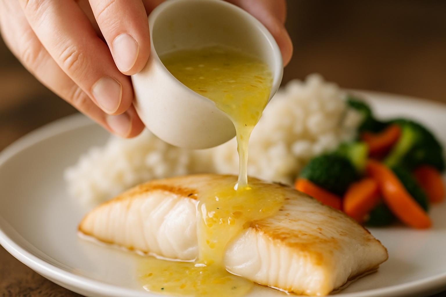Sauce pour riz et poisson