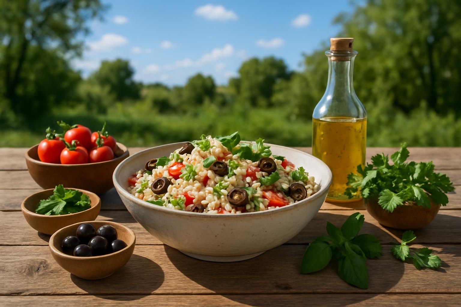 Sauce pour salade de riz
