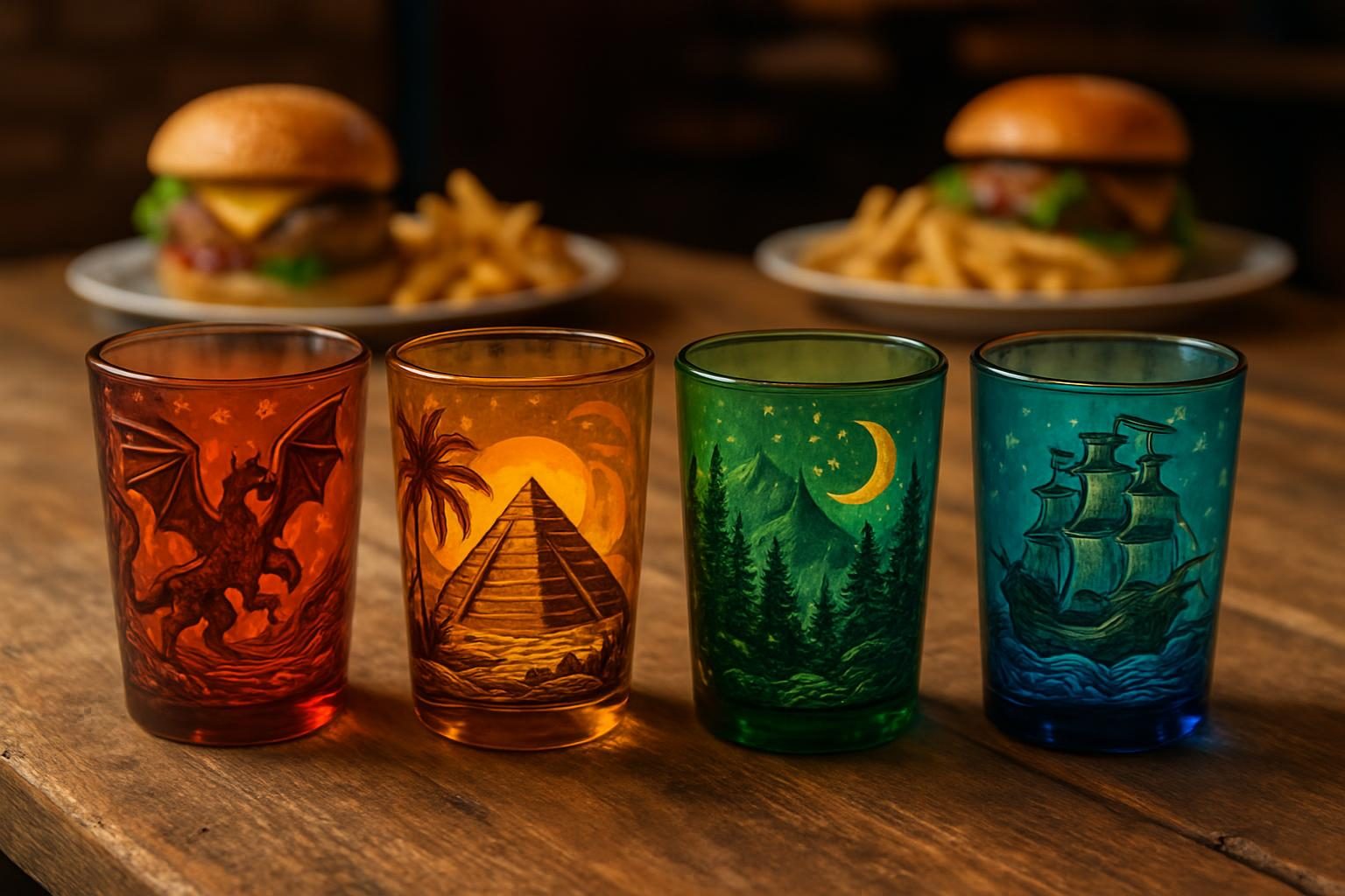 Verres Stranger Things Burger King