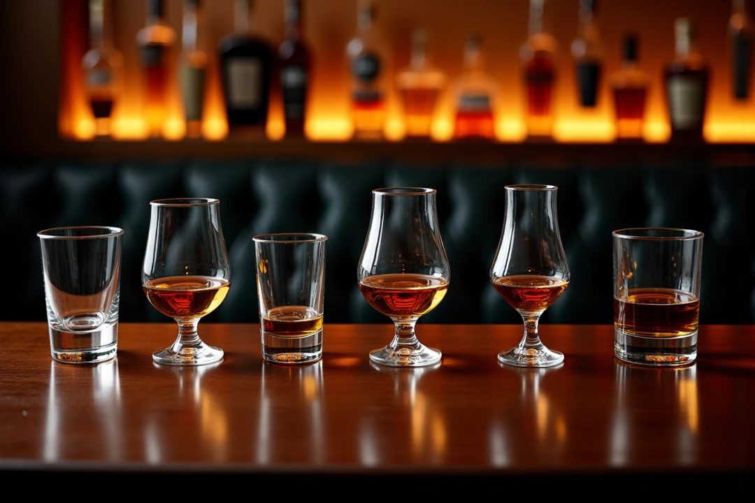 Les différents types de verre à whisky et leurs particularités ?